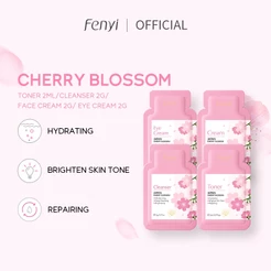 Fenyi Cherry Blossom Skin Care Creme Hidratante Facial Reduzir As Células Escuras Nutritivo Tônico De Limpeza Profunda