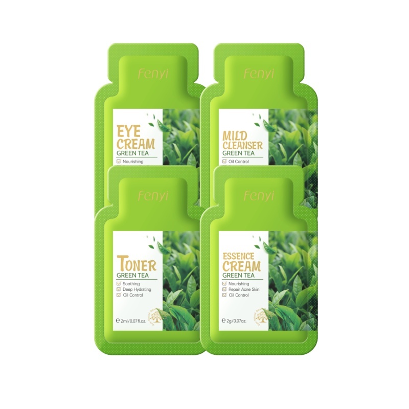 Fenyi Chá Verde Cuidados Com A Pele 2g Refrescante E Brilhante 1pc
