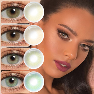 Lentes De Contato Magister Half Yearly Topázio De Cor Natural Uso Diário 1 Par em Oferta na Shopee