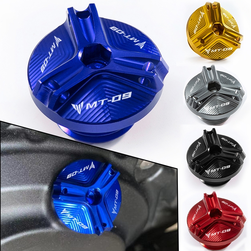 Para Yamaha MT09 mt 09 MT09 SP 2021 Traçador 900 GT FZ 09 FJ 09 2013-2022 Acessórios De Proteção Da Tampa Do Óleo Motor