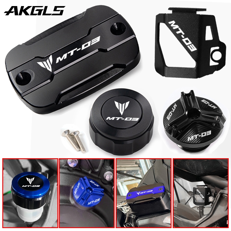 Para Yamaha MT03 MT-03 2015-2019 2020 2021 2022 Motocicleta Cilindro De Freio Dianteiro E Traseiro Tampa Do Tanque De Combustível Principal Acessórios Da em Oferta na Shopee