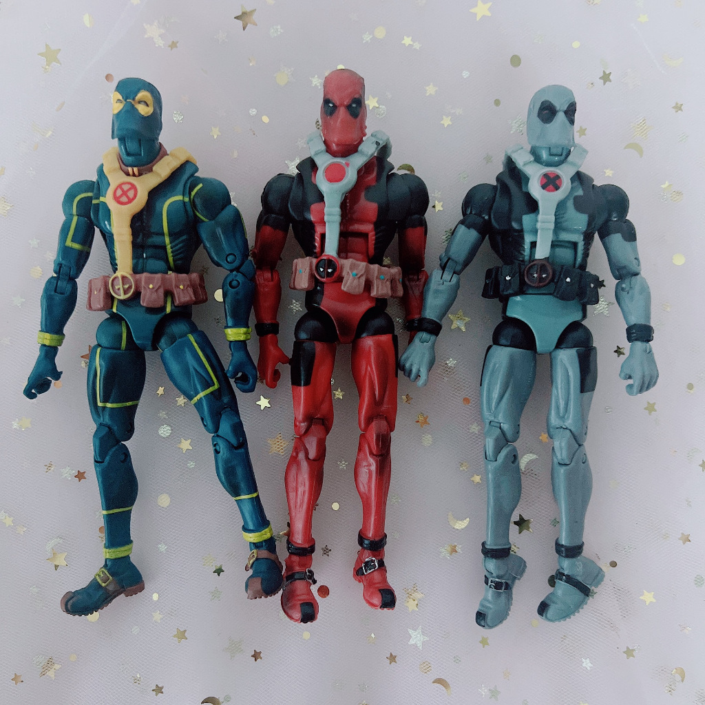 16cm Deadpool Groot Anime Ação Figura Modelo X-Men Doll Car Decoração Marvel Coleção Figurine Toys Gift em Oferta na Shopee