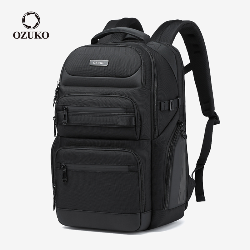OZUKO Mochila Portátil De Grande Capacidade Para Homens Mochilas Comerciais Multifuncionais À Prova D'água Viagens Ao Ar Livre em Oferta na Shopee