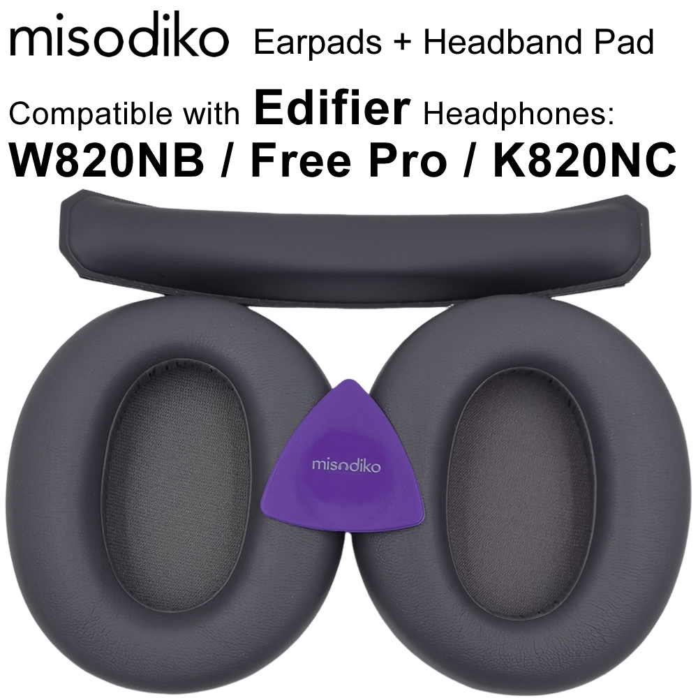 Edifier misodiko Earpads Substituição De Fones De Ouvido W820NB/Free Pro/K820NC