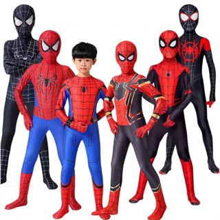Macacão Homem-Aranha Para Crianças De 2-12 Anos De Idade Fantasias De Moda casual cosplay
