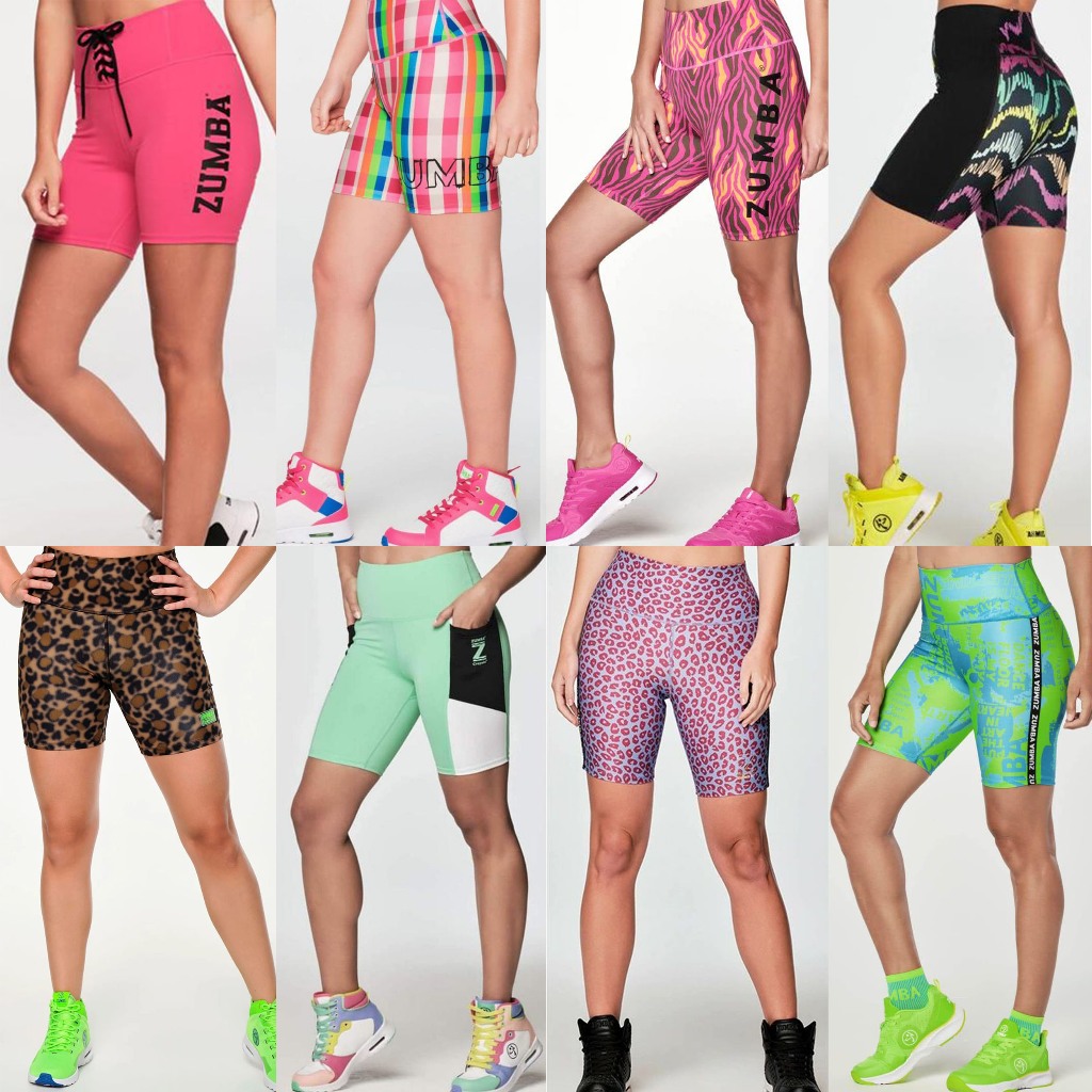 Zumba Dança Terno Aeróbico Esporte Fitness Yoga Calças Mulher legging Curto Correndo Inferior