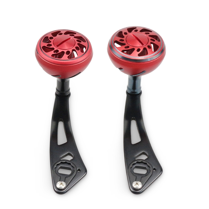 EKfan Fishing Reel handle aluminium alloy material for 8x5/7x4mm daiwa abu Shimano Baitcasting lure reel parts