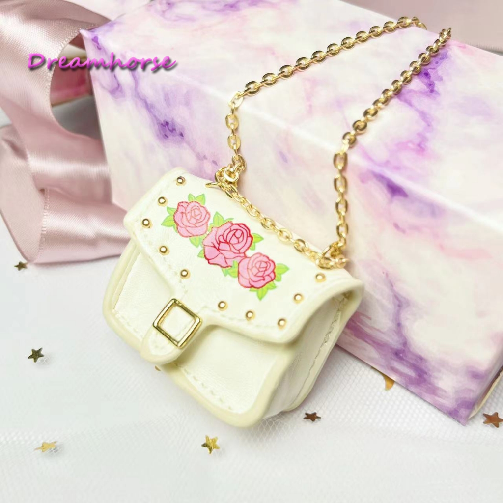 Acessórios de boneca mochila cadeia mochila simulação mini saco de brinquedo