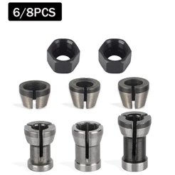 Fresa De 6/8PCS Topo De Broca De Eixo Madeira Metal Duro