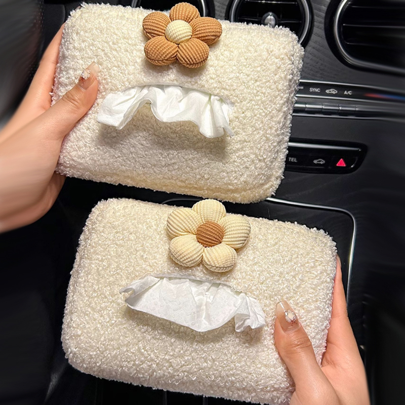 Saco De Tecido De Alta Qualidade Para Carro De Pelúcia Case , Cartoon Flor De Cinto De Segurança Protetor De Decoração De Almofada Acessórios Interiores De Gancho De Pendurar