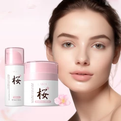 LAIKOU Sakura Niacinamida Conjunto De Cuidados Com A Pele Para Rejuvenescimento Da Equilíbrio Do Tom Impulsiona