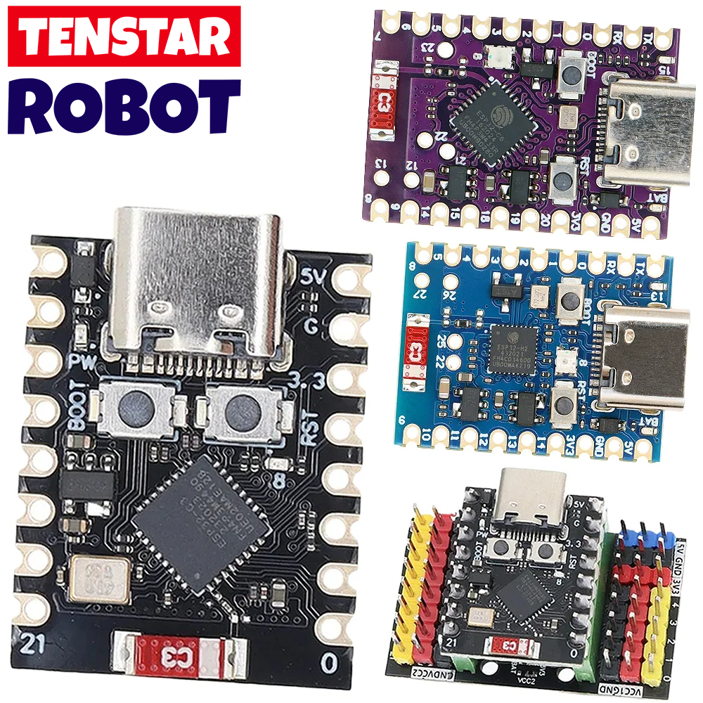 ESP32-C3 S3 H2 C6 Junta De Desenvolvimento ESP32 C3 SuperMini WiFi Bluetooth ESP32C3