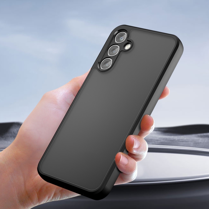 Capa Fosca Para Samsung Galaxy F15 M15 M35 M55 Dura Com Sensação De Pele Proteto