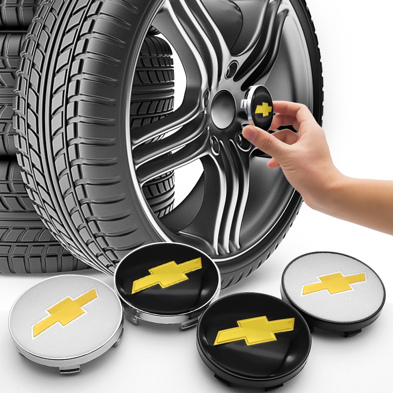 Chevrolet 4pcs/1set 60mm Tampa Central Do Aro Cubo Crachá Para CRUZE Spark TRAX Equinox Malibu MONZA