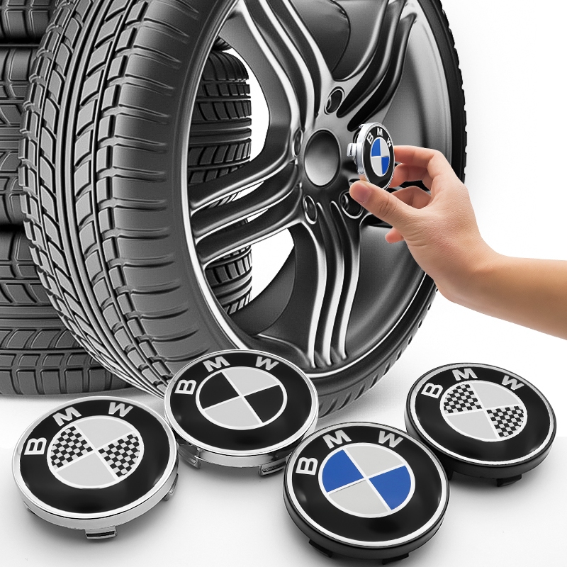 BMW 4pcs/1set 60mm Tampa Central Do Cubo Acessórios Da Roda Carro Adequados Para E39 E46 E60 E90 E53 F10 F01 F11 F20 F25 F30 X1 X3 X5 X6