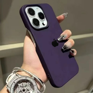 Nova Roxa Roxo Capa Flexível De Silicone Colorida Resistente À Prova De Choque Case Capinha Capa Para iPhone 16 15 14 13 12 11 Pro Max Plus X XS Xr em Oferta na Shopee
