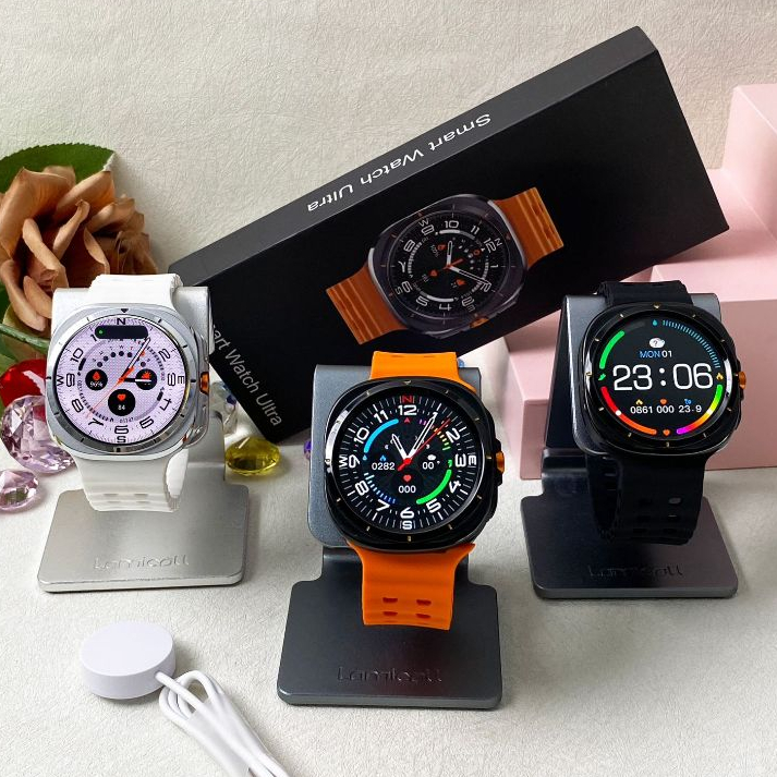 Smartwatch S7 Para samsung Galaxy WATCH Ultra 7 Relógio Inteligente De Carregamento Sem Fio BT Chamada Homem Mulher À Pr em Oferta na Shopee