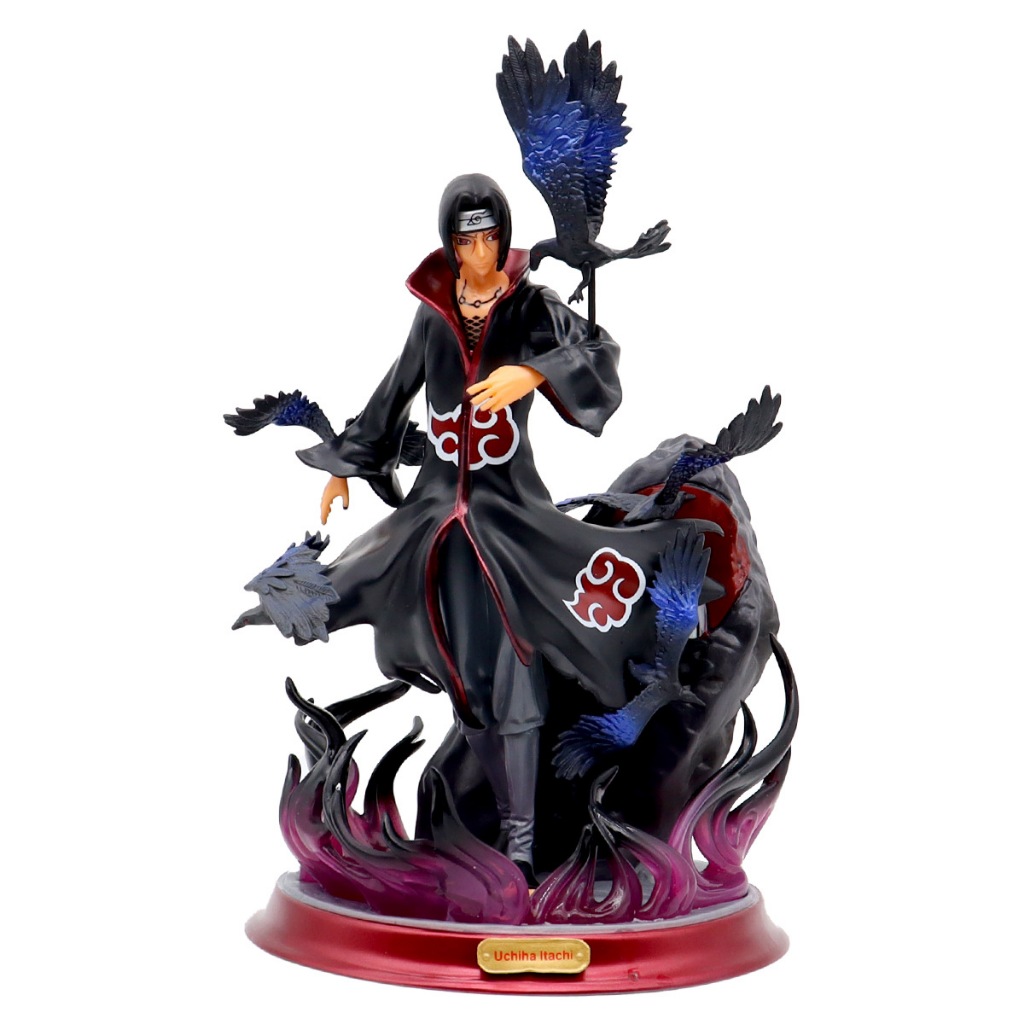 26cm Japão Naurto Anime Figura Uchiha Itachi Cabeça Dupla Pode Mudar GK Estátua Corvo PVC Figuras De Ação Modelo Desktop Decoração Boneca Brinquedos em Oferta na Shopee