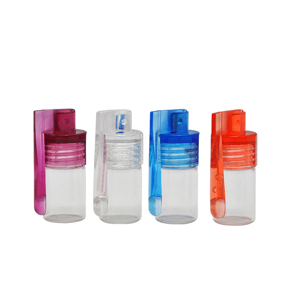 2 Pçs 36/51mm Portátil Mini Garrafa De Vidro Com Tampa Transparente Cosméticos Fragrância Masculino Presente Do Feriado