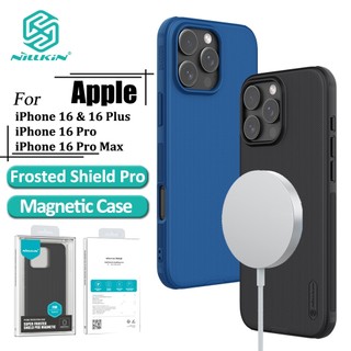 Nillkin Shield Pro Magnético Caso Para iPhone 16 Pro Max 16 Plus Anti Impressão Digital Capa Traseira À Prova De Choque em Oferta na Shopee