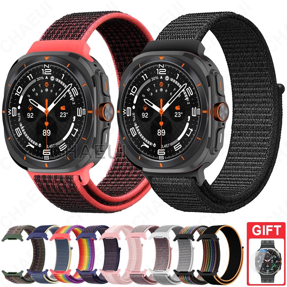 Substituição De Acessórios De Pulseira De Nylon Para Galaxy Watch Ultra 2025 47mm em Oferta na Shopee