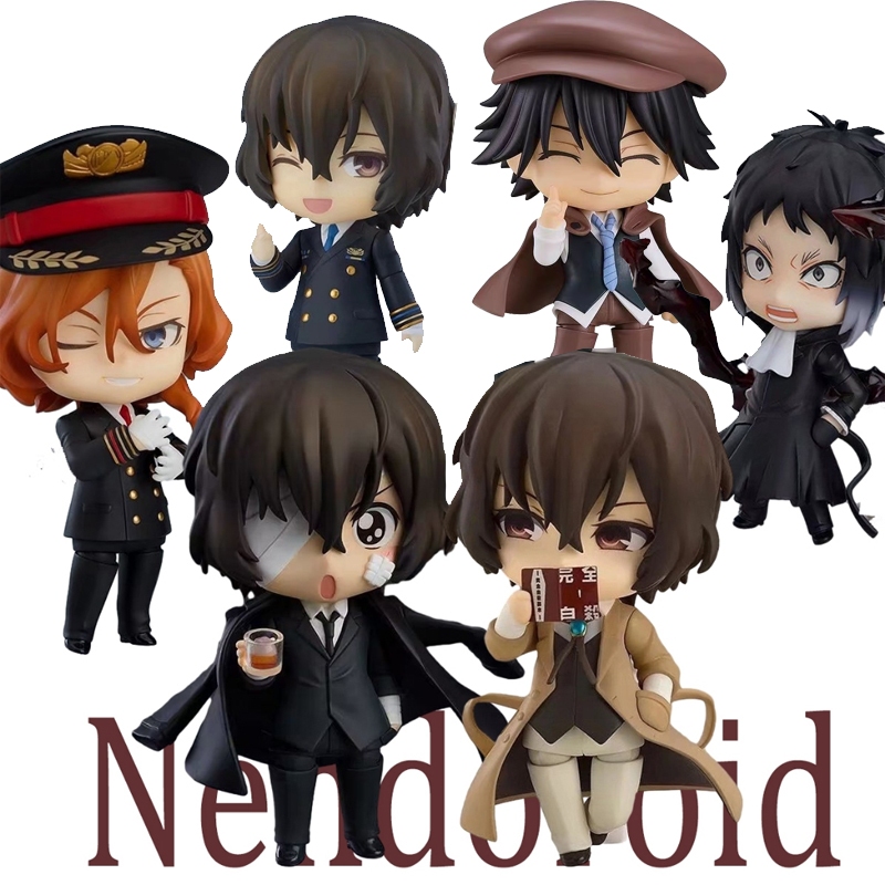 Nendoroid Bungo Stray Dogs 893 # Nakajima Atsushi 657 dazai Osamu 676 Nakahara Chuuya 1191 Boneca Modelo De Figura De Ação em Oferta na Shopee