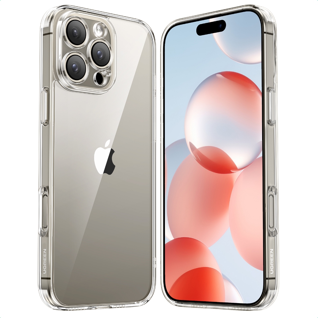Capa Dura Transparente À Prova De Choque UGREEN Para iPhone Série 16 - Mobile & Gadgets