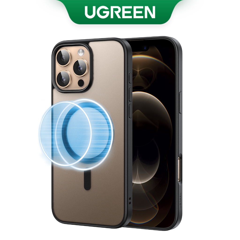 Capa Magnética UGREEN Para iPhone 16 Pro Max À Prova De Choque 16Pro Macsafe TPU em Oferta na Shopee