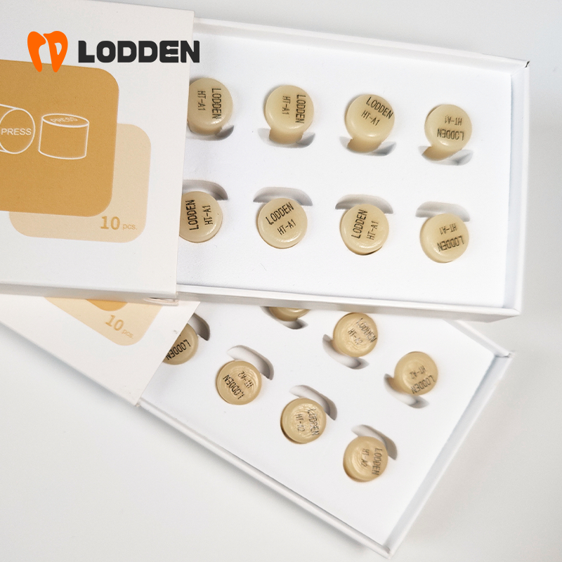 Lodden 10 Peças De Lingotes Cerâmicos De Vidro Prensam Bloco De Lítio Disilicado-HT/LT em Oferta na Shopee