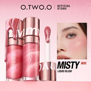 O.TWO.O Haute Dreamy Watercolor Liquid Blush Long Lasting Matte Silky Cheek Makeup Natural Moisturizing High Pigment em Oferta na Shopee