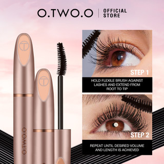 O.TWO.O 4D Seda Fibra Cílios Rímel De Longa Duração Maquiagem Para Olhos em Oferta na Shopee