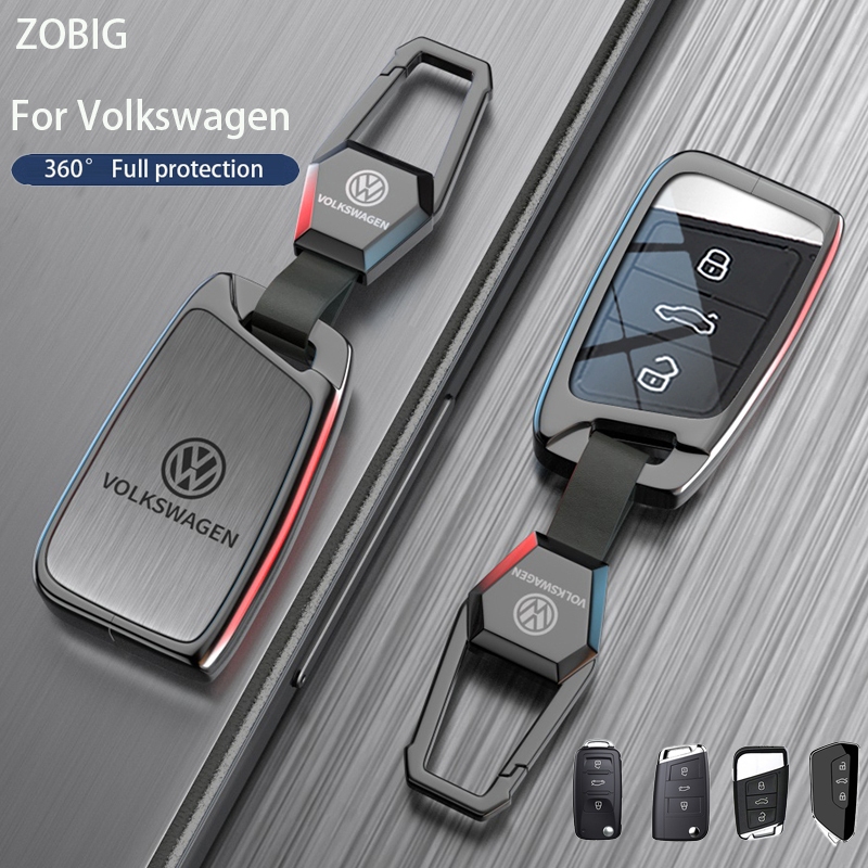 ZOBIG Nova Capa Para Chave De Carro Volkswagen Com Chaveiro Adequado VW Santana Lavida Multivan Kombi Lamando T-Cross ID . 4 3 Golf 8 Teramont Original re em Oferta na Shopee