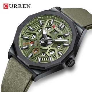CURREN Relógio Masculino Marca Original Moda Retro Simples Ponteiro Luminoso Pulseira De Silicone Casual Esportes Quartzo À Prova Dwaterproof Água 8437 XQ em Oferta na Shopee