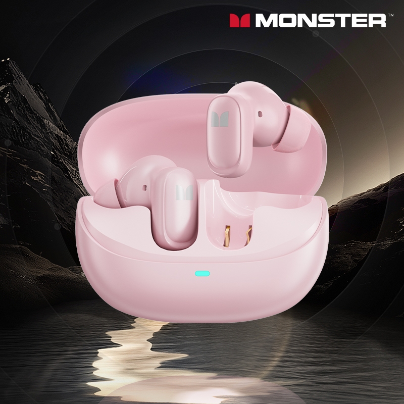 Detalhes do Monster XKT28 Fone De Ouvido Sem Fio Bluetooth Hifi Som Qualidade Redução De Ruído Chamada HD