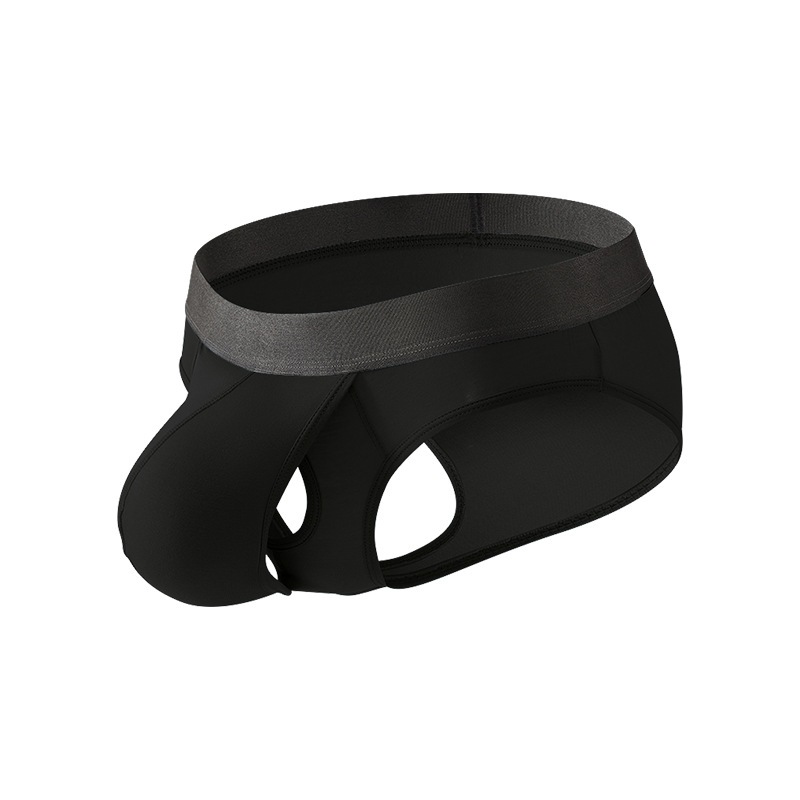 Cuecas Masculinas De Fibra De Bambu Super Macias Calcinha Masculina Bojo Biquíni Jockstraps Lingerie Roupa Íntima