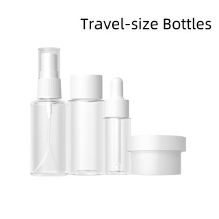 LAIKOU Garrafa Recarregável Vazia , Garrafas De Tamanho De Viagem Para Fácil Ir , Reutilizável , 17ml/20ml/15g/30ml