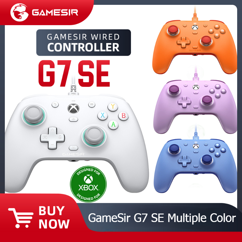 GameSir G7 SE Xbox Gaming Controller Gamepad Com Fio Para Series X , S One , Bastões De Efeito Hall