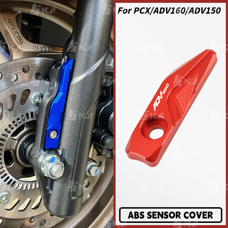 Para Honda ADV 160/150 PCX/125 Rodas Dianteiras ABS Sensor Capa Proteção Tampa Decorativa Acessórios Da Motocicleta Peça