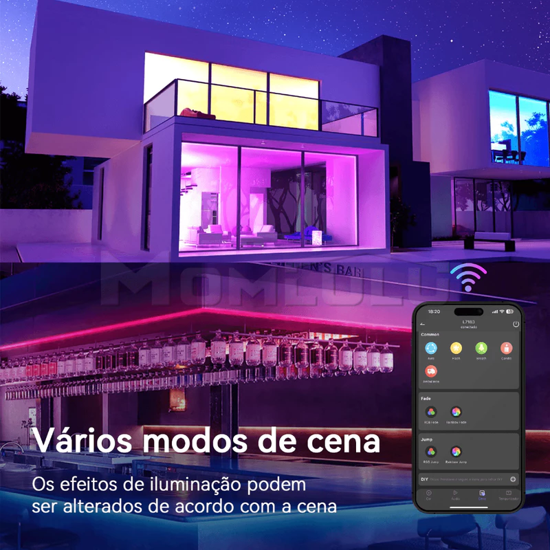 Fita LED HiGooGoo RGB 10/20/30/40M — foto 8