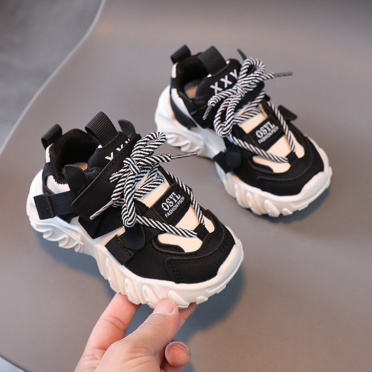 Tênis infantil Meninos outono novo estilo moda sapatos casuais meninas escola tênis de corrida