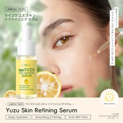 LAIKOU YUZU Soro Refinador De Pele Hidratação Profunda Suavizante E Firmeza Da Mesmo Tom 17ml