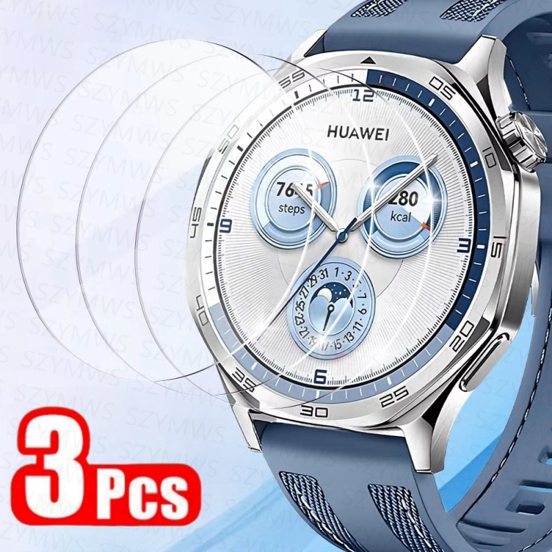 3 Peças Para Huawei Watch GT 7 6 5 Pro 4 9H Protetor De Vidro Temperado GT4 GT5 GT6 42mm 41mm 46mm Película Protetora De