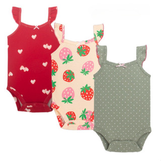 Lucky baby carters body regata menina  3Pçs/100% algodão body alcinha menina/ Body  para B...