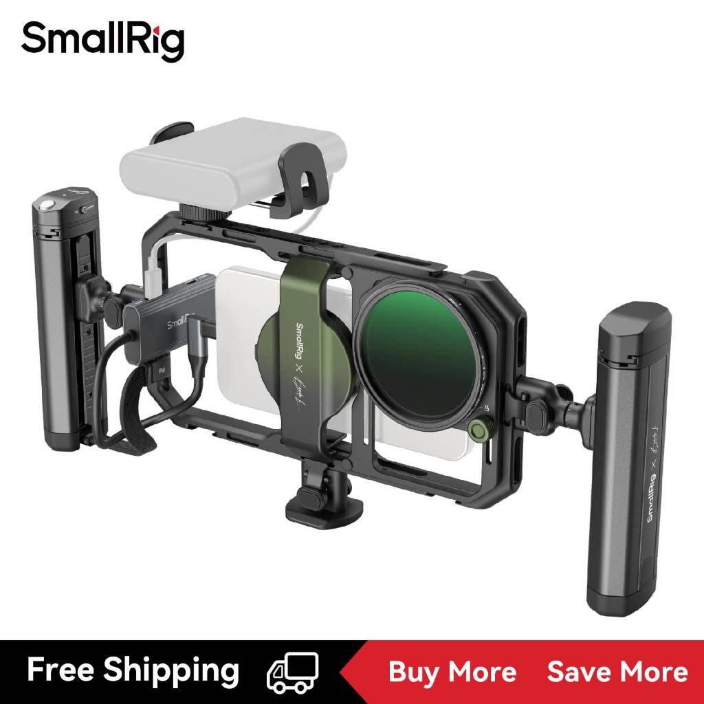 Kit De Vídeo Móvel Multifuncional SmallRig x Brandon Li Edição Co-design Para iP