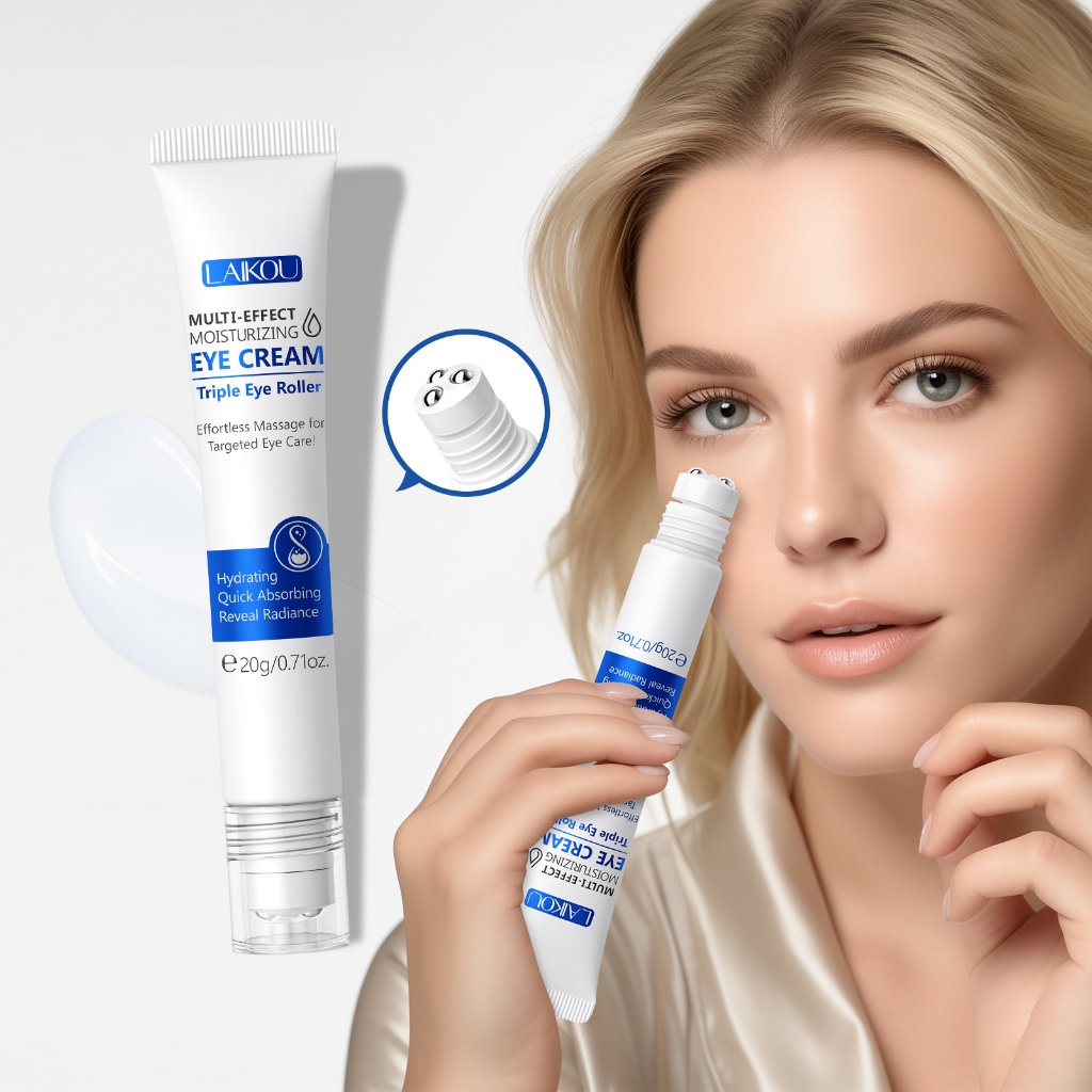 LAIKOU Rolo Triplo Para Os Olhos , Creme Hidratante Multiefeito Linhas Finas Suaves , Levantamento Nutritivo 20g - Beauty
