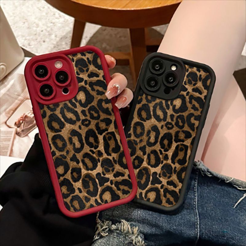 Para Samsung A17 A16 A15 A14 A13 A12 A23 A32 A52 A54 A55 A50S A34 A71 A57 A07 A05S A06 A22 Caso De Telefone Leopardo Imp