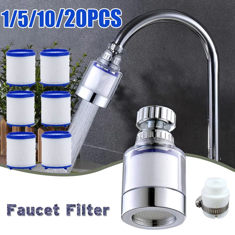 Filtro De Torneira De Água Da Cozinha Rotativo Pressurizado Bubbler Extensor Adaptador Purificador Pulverizador Cabeça C