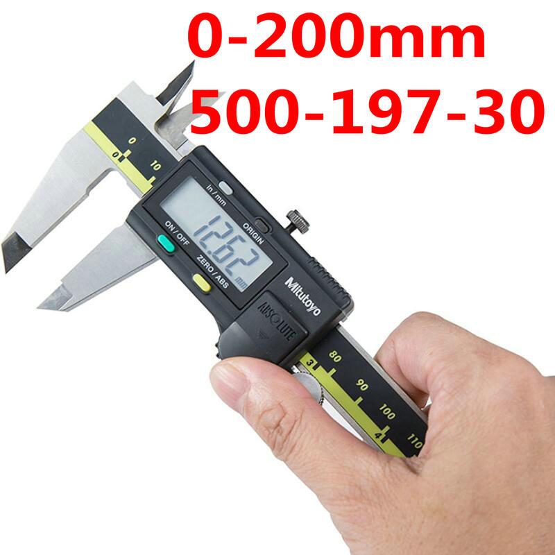 Paquímetro Mitsubishi Mitutoyo display digital Eletrônico Medidor De Profundidade Preciso 0.01 Mm 200