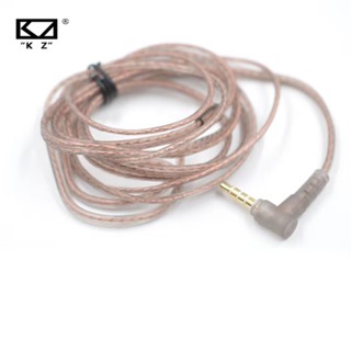 KZ ZS10 ZSN EDX Pro Cabo De Atualização Plano De Cobre Sem Oxigênio De Alta Pureza 2 Pinos 0.75/0.78 Mm Pino B/C 3.5 Fio em Oferta na Shopee