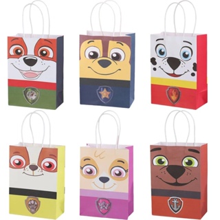 Sacos De Papel Paw Patrol Embalagem De Doces Para Biscoitos De Presente Infantil em Oferta na Shopee